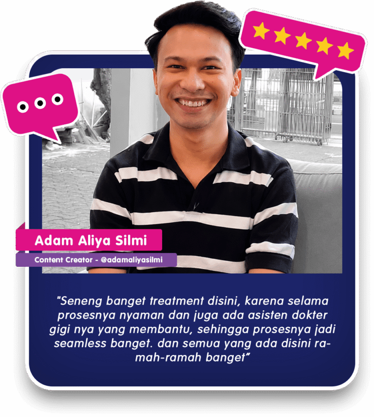 REVIEW PASIEN ADAM - SCALING & BLEACHING
