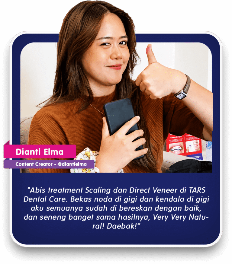 1REVIEW PASIEN ELMA - SCALING & DIRECT VENEER