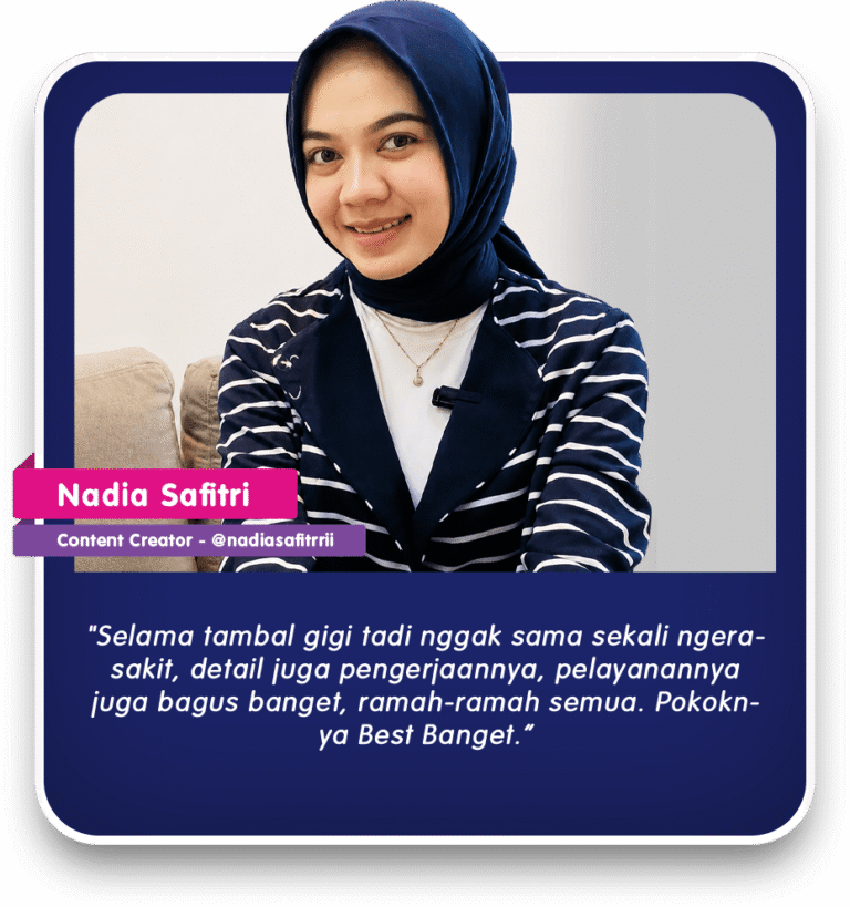 1REVIEW PASIEN NADIA - SCALING & TAMBAL GIGI
