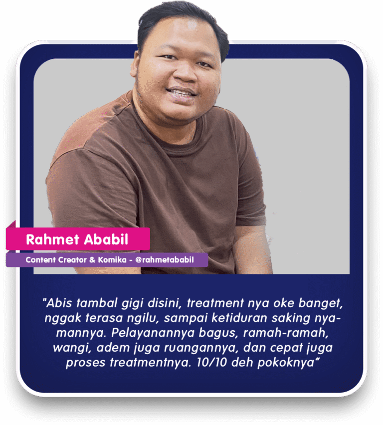 1REVIEW PASIEN RAHMET - SCALING & TAMBAL GIGI